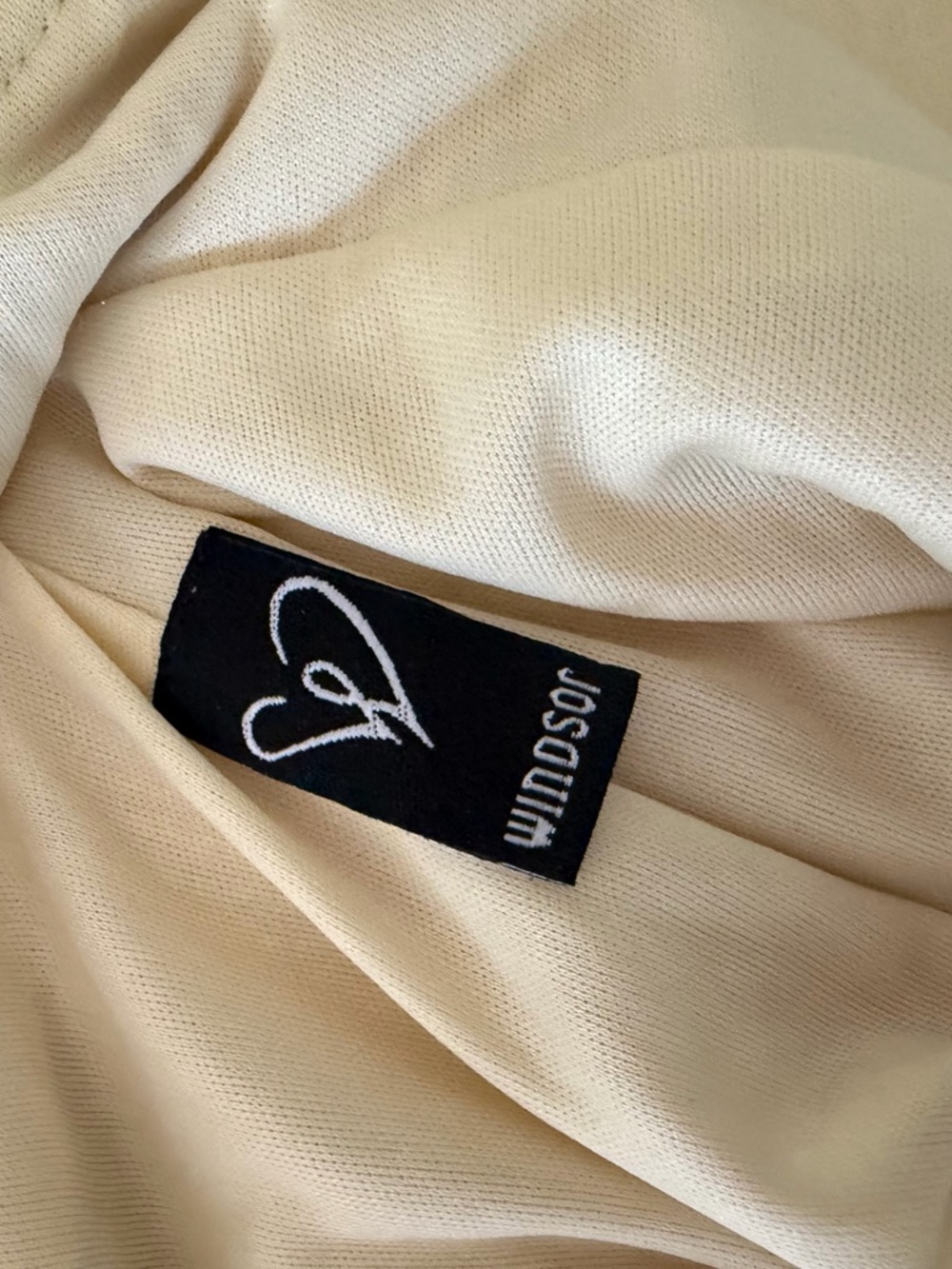 Windsor Diane sequin gold Dress mermaid drape back - Picture 8 of 8